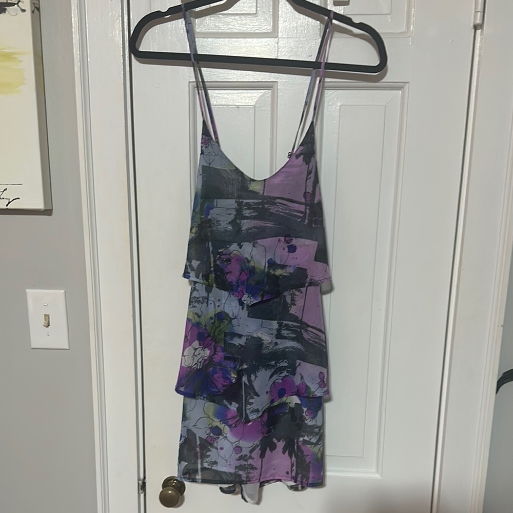 O’Neill floral and flowy mini dress size small